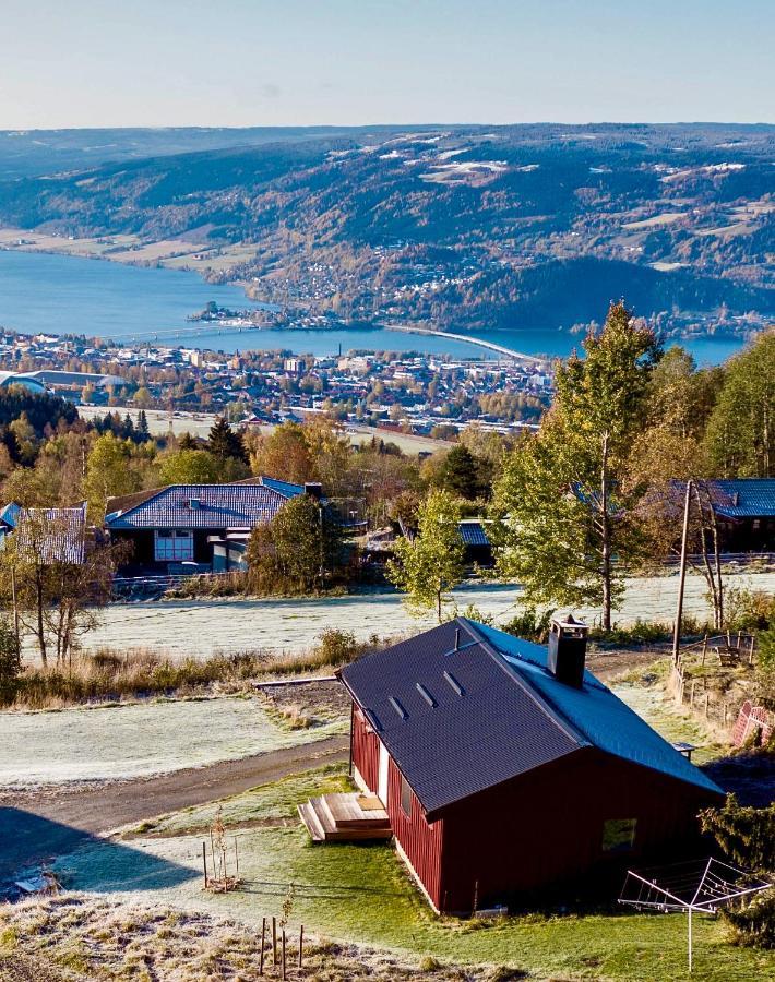 Cabin With Great View Close To Town And Ski Area Lillehammer Exteriör bild