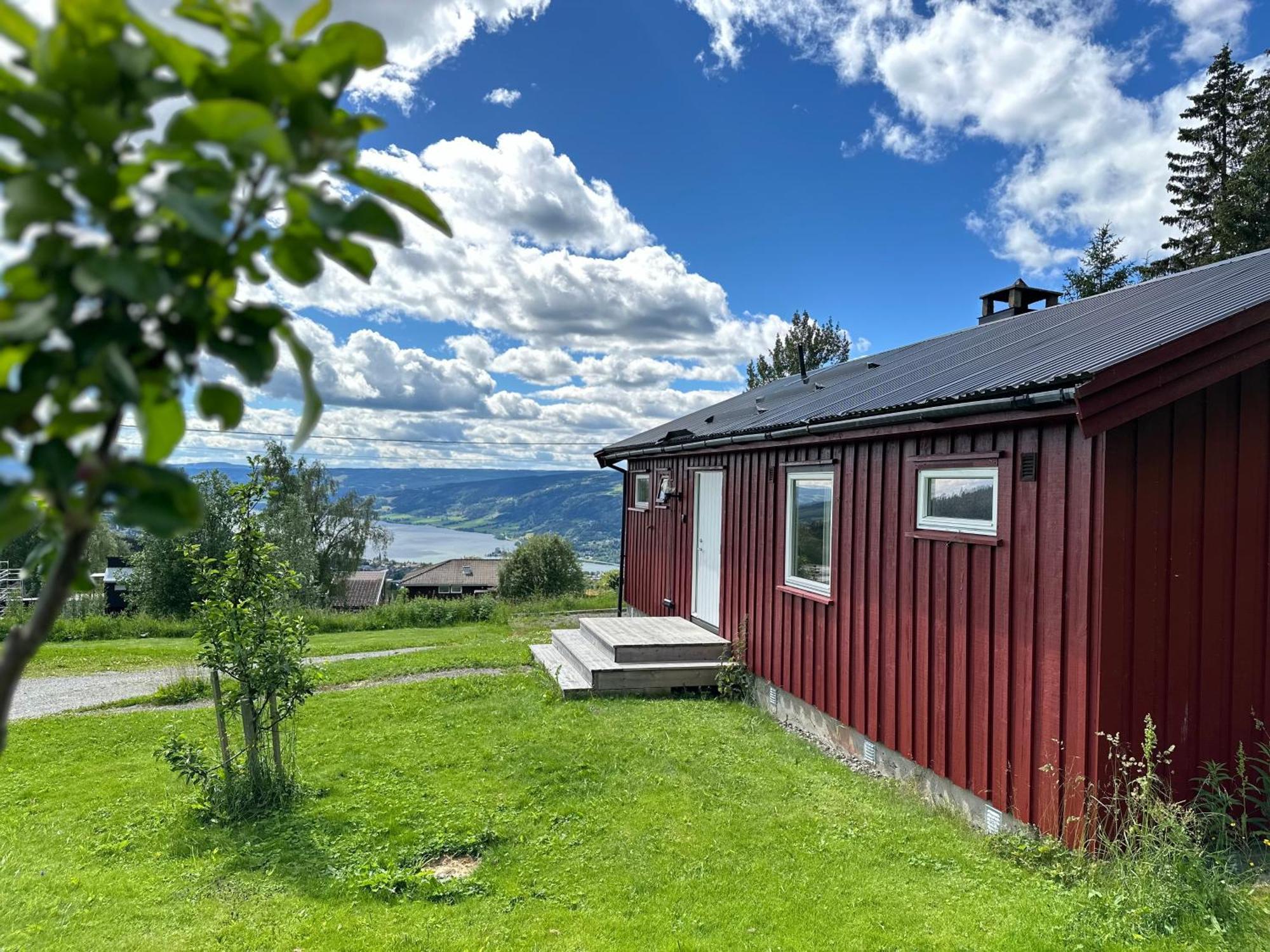 Cabin With Great View Close To Town And Ski Area Lillehammer Exteriör bild