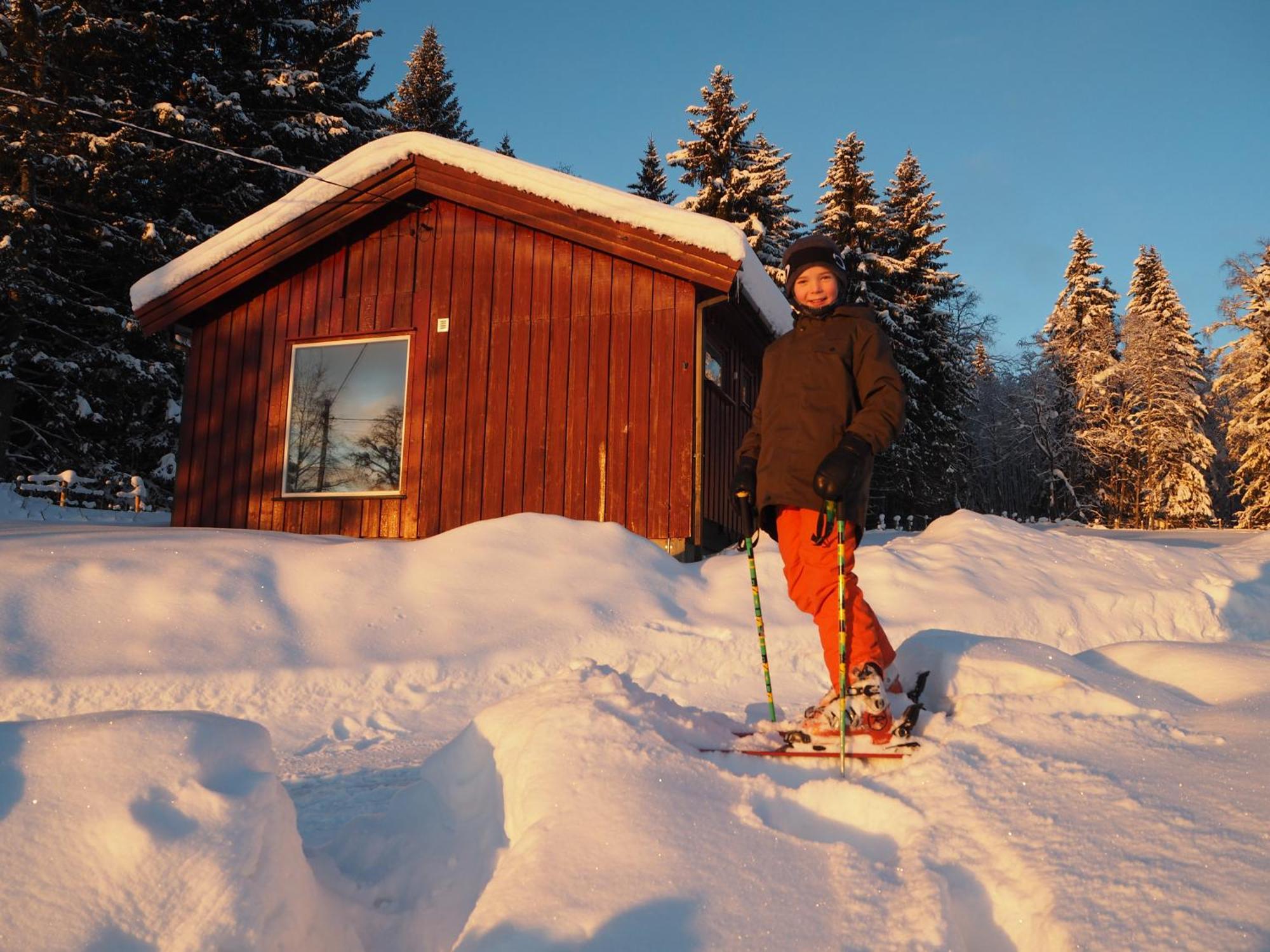 Cabin With Great View Close To Town And Ski Area Lillehammer Exteriör bild