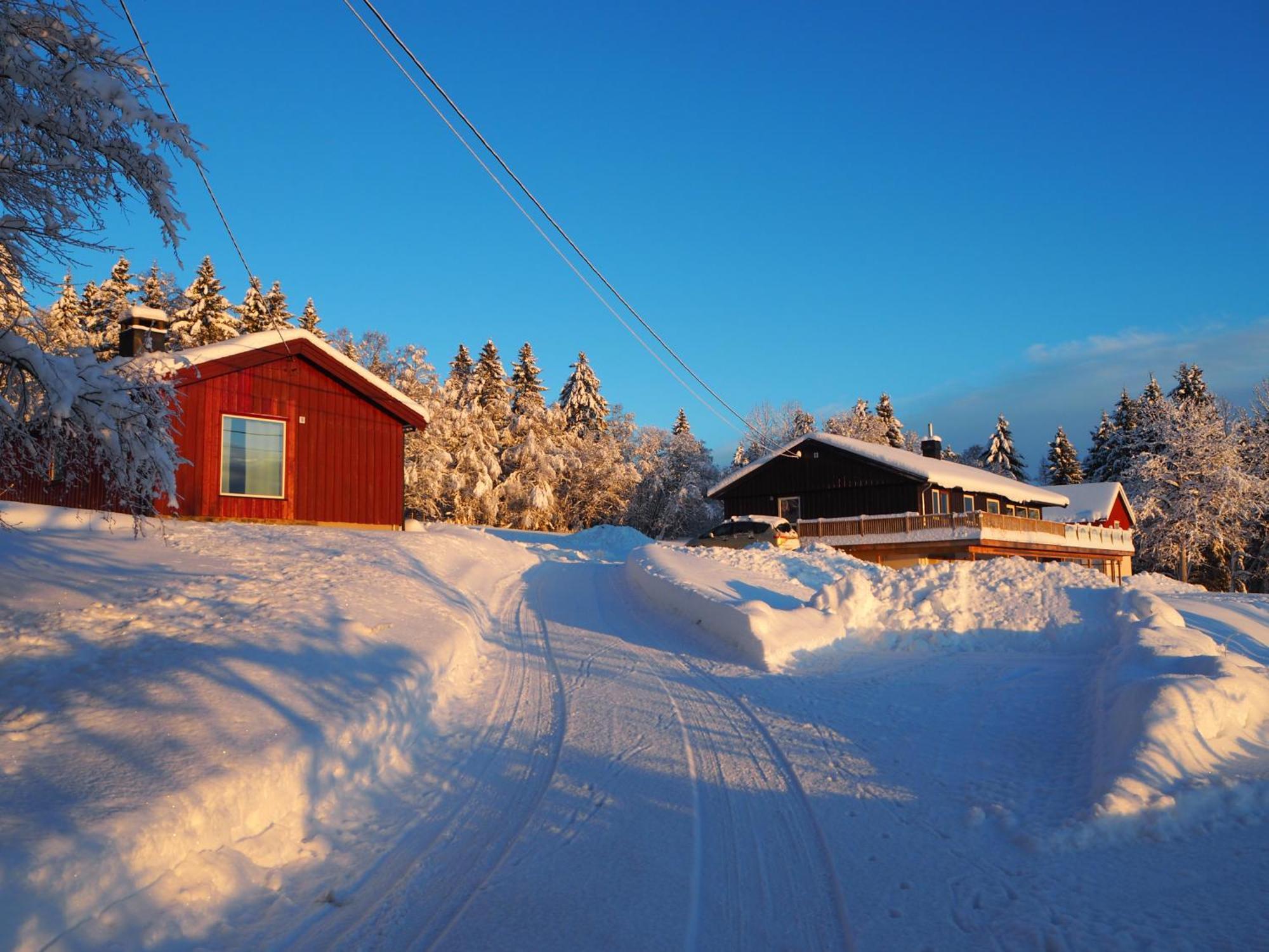 Cabin With Great View Close To Town And Ski Area Lillehammer Exteriör bild