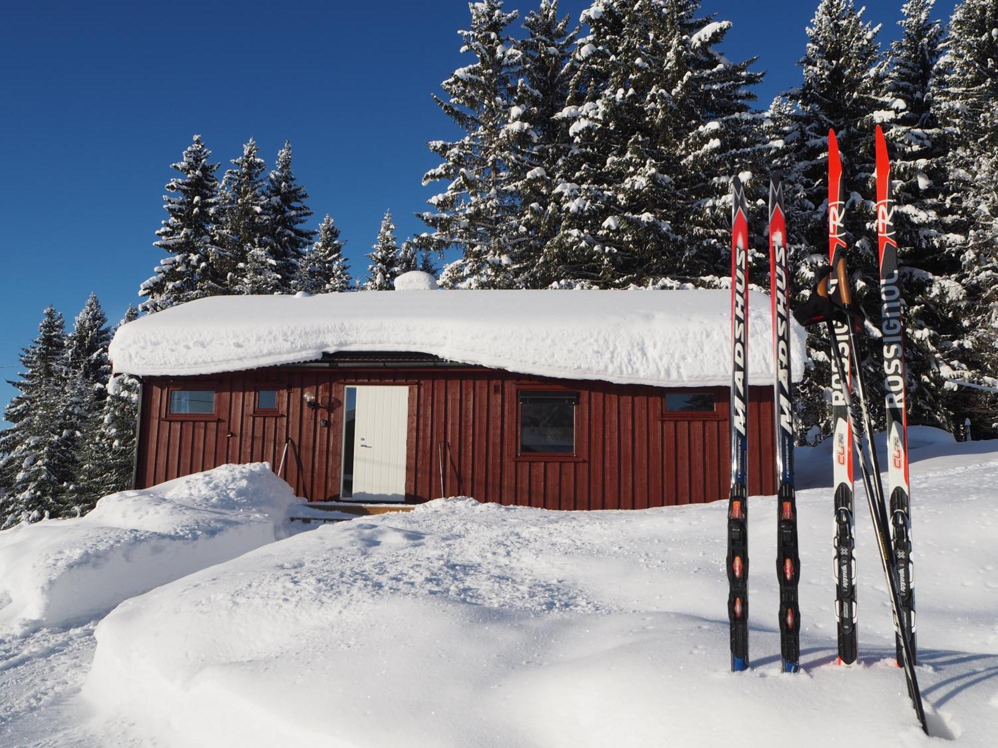 Cabin With Great View Close To Town And Ski Area Lillehammer Exteriör bild
